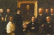 Henri Fantin-Latour Homage to Delacroix oil painting reproduction